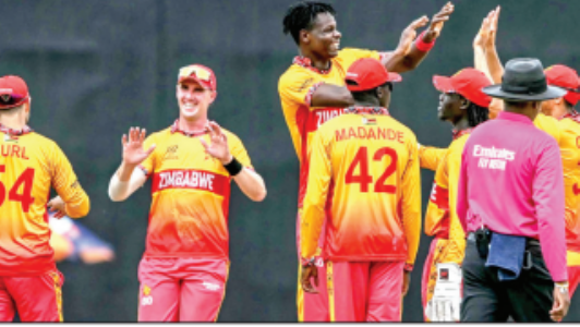 ऑस्ट्रेलिया के बाद श्रीलंका काे जिम्बाब्वे ने हराया